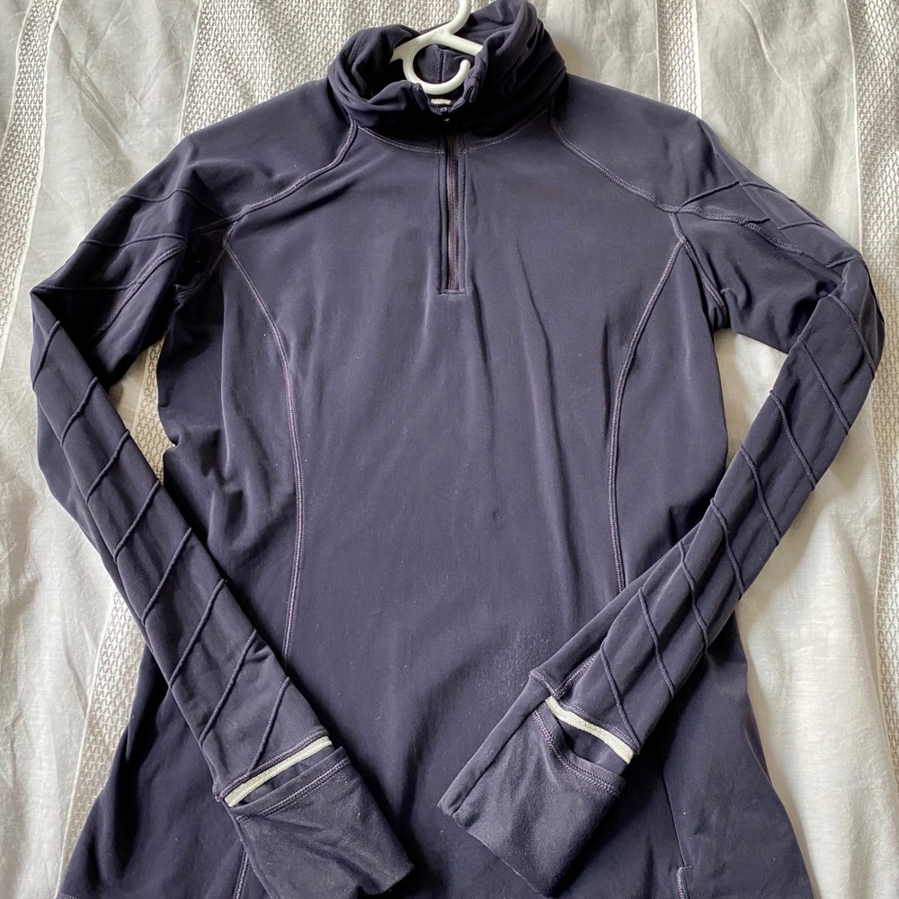 Deep Plum Lululemon Running Pullover